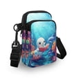 thumbnail image 3 of HELLHERO Whale Coral Pattern Leakproof Crossbody Sling Bags for Adult, Outdoor Daily Use, 3 of 7