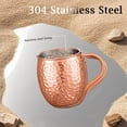 thumbnail image 4 of Juego de 4 vasos Moscow Mule de cobre UNISWEET, 500 ml, 4 of 6