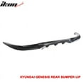 thumbnail image 5 of Ikon Motorsports Compatible with 10-12 Hyundai Genesis Coupe Sport Front + Rear Bumper Lip Urethane, 5 of 6