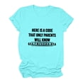 thumbnail image 1 of Camiseta de mujer Camisetas divertidas y lindas de manga corta Camiseta con estampado divertido Camiseta con estampado de letras Tops Blusa Regalo para mujeres OAVQHLG3B Store lin121212, 1 of 3