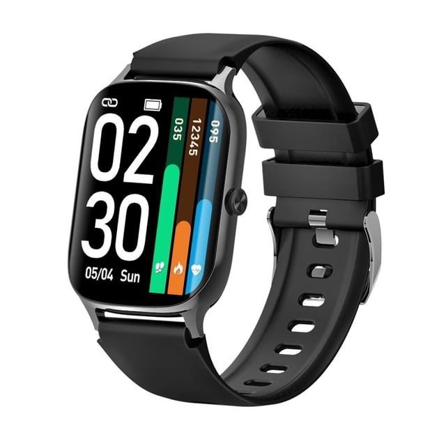 Reloj Inteligente Con Temperatura, Ritmo Cardíaco, Paso, Reloj Ip67, Resistente Al Agua, Pantalla Táctil Completa, Reloj Deportivo Para Montañismo, Ciclismo, Correr seitruly EL016767-03