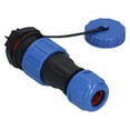 thumbnail image 4 of Waterproof Connector,Waterproof Connector Back Nut Aviation Plug Connector Aviation Socket Reliable and Durable, 4 of 8