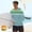 B_Coffee, variant on Mens UPF 50+ Sun Protection Long Sleeve Hooded Shirt Print Rash Guard Breathable Surfing Fishing Outdoor Tops Gray S