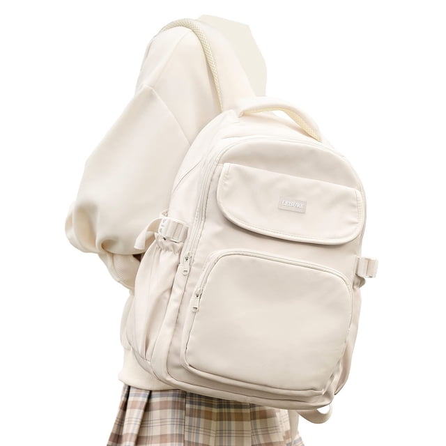 Mochila WEPOET Cute Middle School impermeable para niñas adolescentes