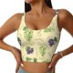 thumbnail image 1 of Balery Green And Purple Grapes Sujetadores deportivos con espalda cruzada para mujer, acolchados, sin costuras, de alto impacto, ideales para yoga, gimnasio, entrenamiento y fitness.-Large, 1 of 8