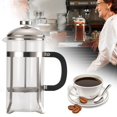 thumbnail image 2 of Wiueurtly French Coffee Maker Heat Glass L Filtration System Brews Coffee And Tea Large Carafe Coffee Presser, 2 of 8