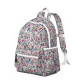 thumbnail image 2 of Pioneer Flower Backpack for School,Cute School Bag,Schoolbag with Adjustable Shoulder Straps & Padded Back,13.4"x11"x4.7", 2 of 6