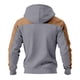 thumbnail image 4 of pstuiky camisas de manga larga para hombre, Pantalón corto informal de color liso para hombre, para exteriores, con bolsillo, cremallera y manga larga con capucha top de hombre xxl, 4 of 5