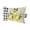 Yellow, variant on Yellow Lemons Outdoor Pillows for Chaise Lounge Chair Waterproof Lumbar Pillows with Insert&Adjustable Elastic Strap Beach Headrest Pillow Summer Botanical Fruit Buffalo Lattice Pool Pillow 11"x16"