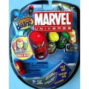 Mighty Beanz Marvel Universe Target Iron Man Specially Marked Package, 4 Beanz