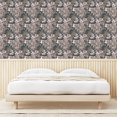 thumbnail image 4 of Ambesonne Floral Peel & Stick Wallpaper for Home, Flourishing Wild Roses Print, 13"x36", Sage Green Grey Pink, 4 of 6
