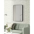 thumbnail image 4 of STAR Rectangular Rounded Corner Metal Frame Bathroom Vanity Mirror, 4 of 4