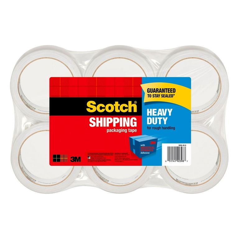 Scotch Heavy Duty Packaging Tape 8-pack 