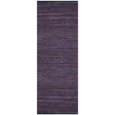 UPC 692789915233 product image for St. Croix Matador Leather Chindi Purple Rug | upcitemdb.com
