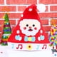 thumbnail image 1 of Manualidades navideñas de fieltro manualidades navideñas de fieltro tela no tejida bonito adorno artesanal de costura navideña de fieltro juguete hecho a mano, 1 of 5