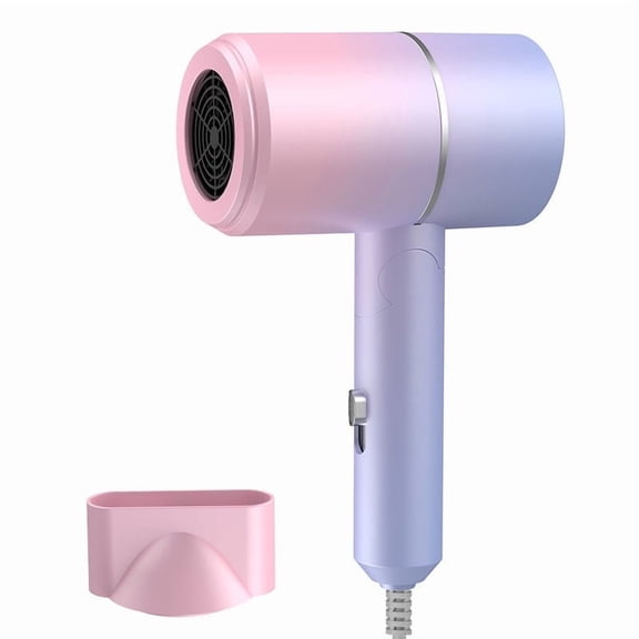 InnotecSC 2 Speed foldable handle travel Hair Dryer, Powerful 1000W Fast Drying Low Noise diffuser handheld blow dryer for drying styling