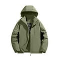 thumbnail image 7 of Ofreoo Womens Jacket Solid Color Pocket Zipper Keep Warm Outdoor Coat The Hottest Gifts, 7 of 7