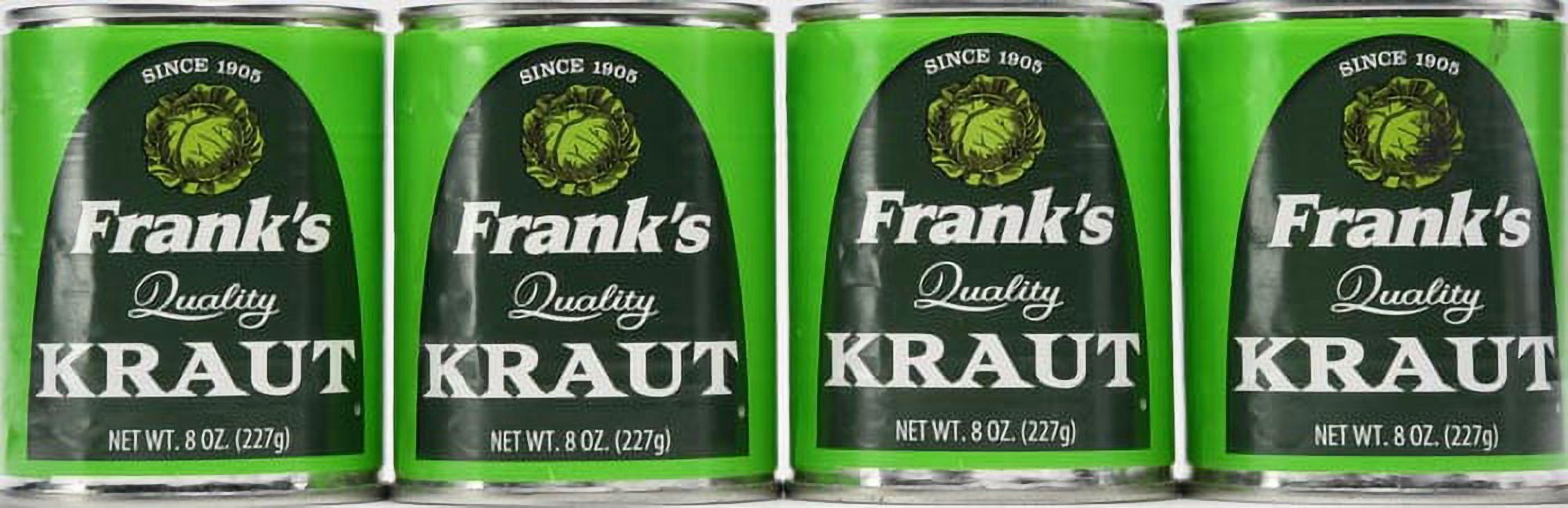 Frank's Quality Shredded Sauerkraut, 8 Oz Can