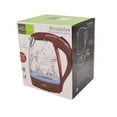 thumbnail image 2 of Hauz Blue AGK76R LED Illuminated Red Glass Kettle 7 Cups 1.7 Liters, 2 of 3