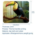 thumbnail image 5 of Toucan Square Desk Mat Mousepad, 8.3x9.8 Inch Non-Slip Rubber Bottom, Printed Gaming Mousepad for Office and Gaming, 5 of 6