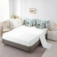 thumbnail image 3 of Erosebridal Wooden Boat Bedding Sets Queen Size, Beach Marine Comforter Sets with Sheets, Sea Bird Decor, Reversible 7 Pieces, 3 of 6