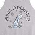 thumbnail image 2 of Disney Winnie The Pooh - Eeyore Winter Is Wonderful Christmas - Men's Jersey Tank Top, 2 of 4