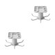 thumbnail image 1 of Colgador de cocina autoadhesivo Billuyoard giratorio 6 garras taza desmontable, 1 of 6
