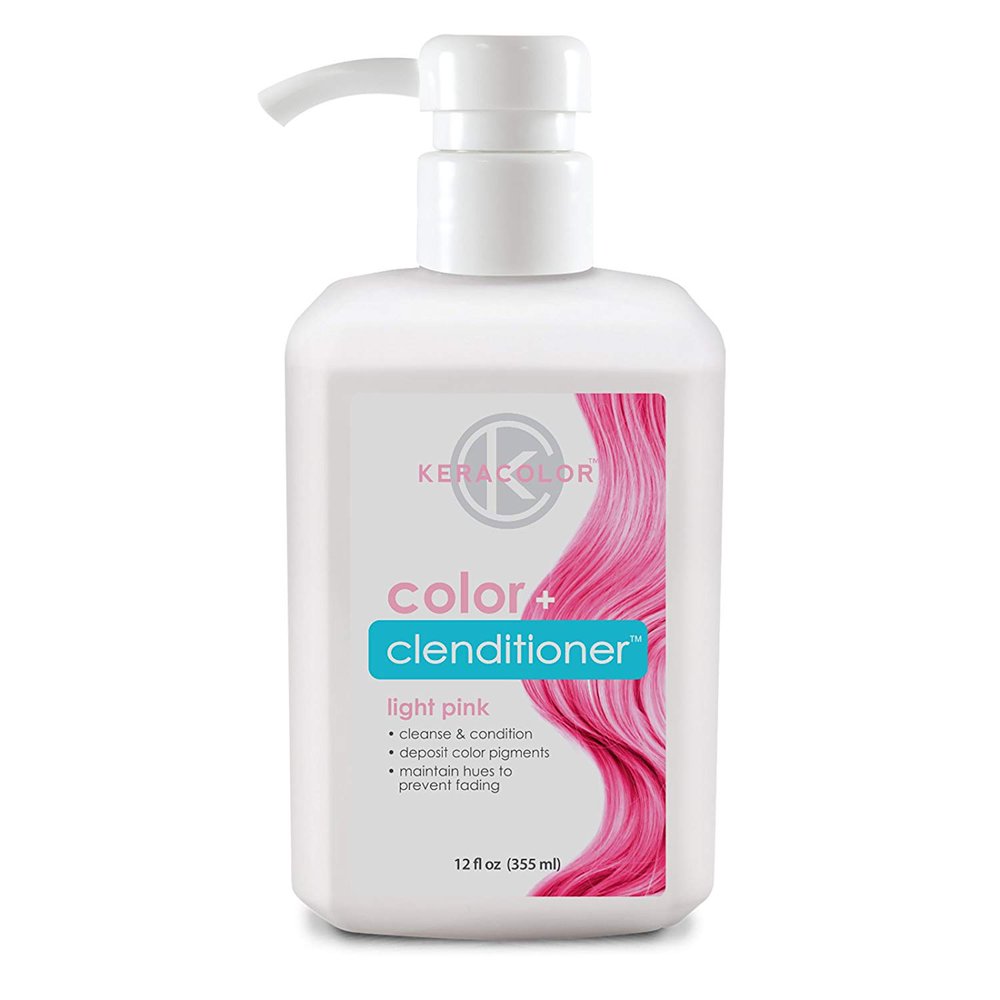 KERACOLOR KeraColor Color & Clenditioner, Light Pink, 12oz Walmart