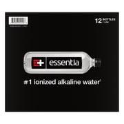 Essentia Ionized Alkaline Water, 9.5 PH until opened, 99.9% Pure, Bottled Water, 12PK