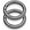 Gunmetal, variant on CRAFTME STUDIO Silver 2" Spring O-Ring Clip (2pcs) – Trigger Snap Opening Buckle for Purse, Charm & Bag Hardware (SCOS)
