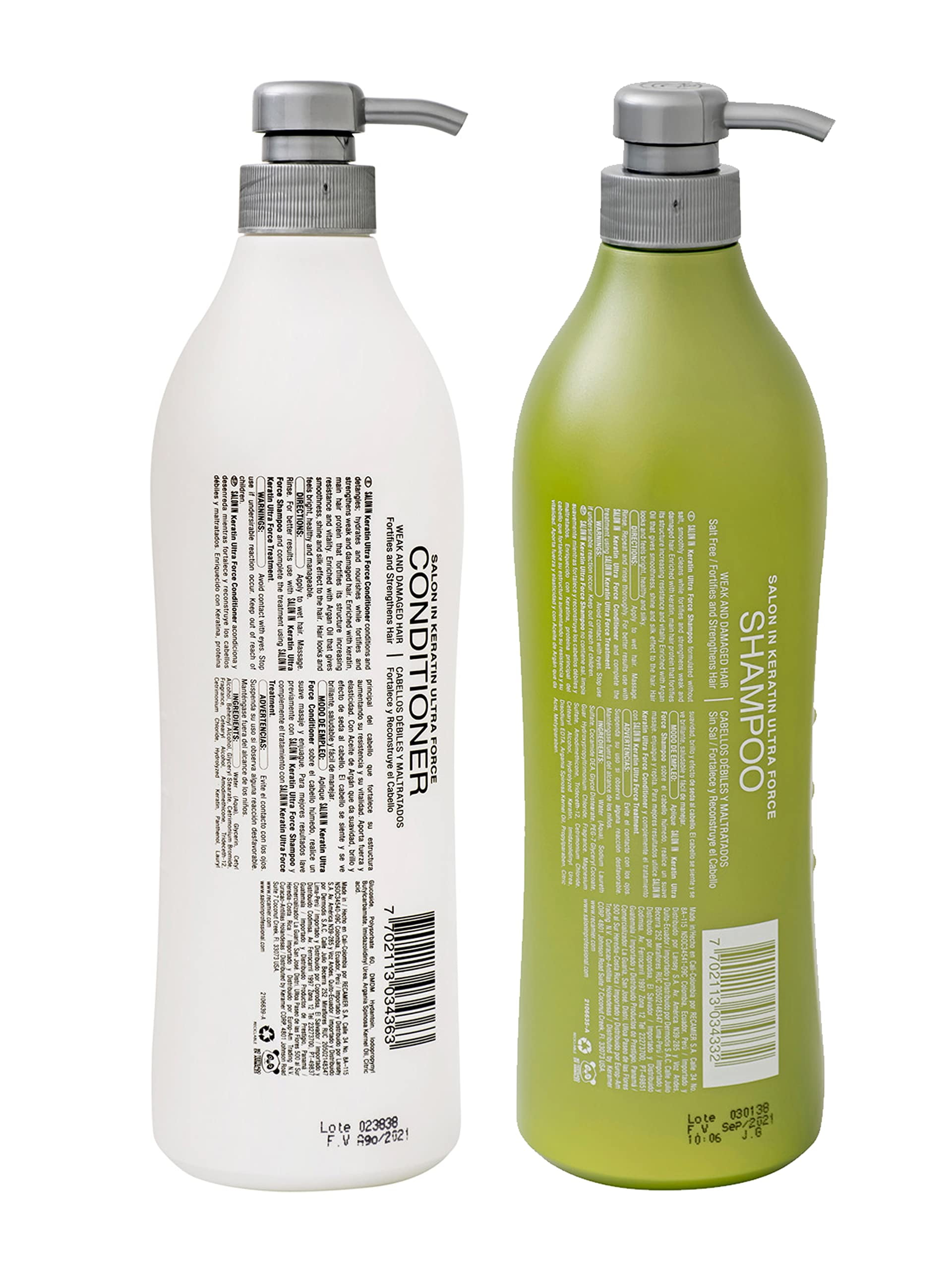 Juego de Champú y Acondicionador Pro Keratin Ultra Puerto Rico Ubuy