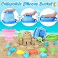 thumbnail image 2 of Set de pala y cubo de arena de playa RACPNEL plegable para niños, 2 of 7