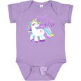 thumbnail image 3 of Inktastic Lil Sis Unicorn Little Sister Girls Baby Bodysuit, 3 of 5