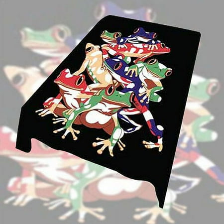 Trademark Acrylic Mink Frog Blanket