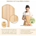 thumbnail image 4 of Rectangle Pizza Stone Set 15 x 12 Inch For Oven And Grill, 4 of 6