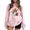 Pink, variant on Halloween Sweatshirt for Women Hoodless Sweatshirt Casual Crewneck Long Sleeve Pullover for Fall Winter Wear Pink S