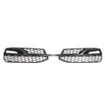 thumbnail image 2 of Ladcaser Bumper Grille Sport Hex Mesh Honeycomb Grill and Fog Light Grille Cover without Fog Light Hole Compatible for Audi S3 2013-2016 OE: 8V3807681K, 8V3807682K, 2 of 9
