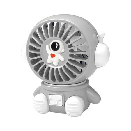 

Portable Fan Gnobogi Desk Fan Astronaut Mini Usb Small Fan Spaceman Charging Portable Handheld Desktop Bladeless Fan Multicolor Travel Essential