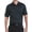 Caviar, variant on Callaway Men's All-Over Mini Chevron Printed Golf Polo, Large Neptune Green -