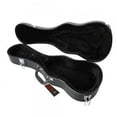 thumbnail image 2 of 24" Concert Python Pattern Leather Ukulele Case Black, 2 of 7