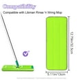 thumbnail image 2 of GBAYXJ^Green| Microfiber Mop Pads For Rinse For Mop And Bucket Replacement, 2 of 5