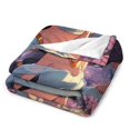 Anime Disney Princess Jasmine AntiPill Soft Cartoon Blanket Decor