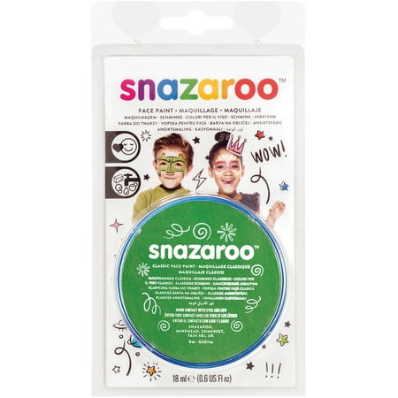 Snazaroo Face Paint 18ml-Grass Green (Best Way To Make Grass Green)