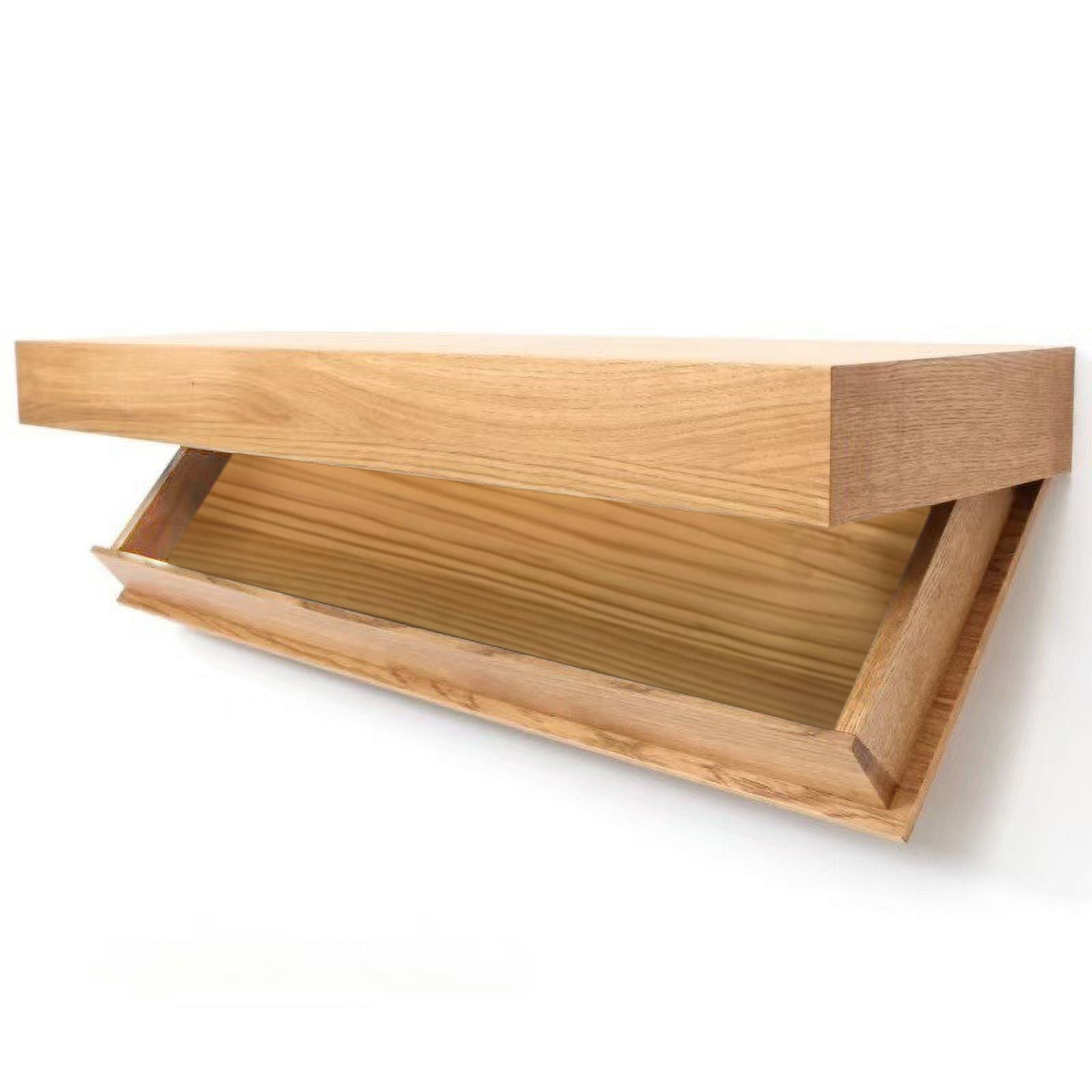 Magicflap Designer Shelf With Secret Compartment Concealed Floating Shelf Wall-Mounted Storage Solution Hidden Furniture