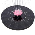 thumbnail image 2 of Solar-Powered Water Feature, Floating Bird Bath Fountain With Adjustable Spray Heights And Robust Design_Perfect Gift, 2 of 5