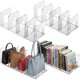 thumbnail image 1 of Organizador Bolsas de Dama, Espaciado Ajustable, con Separadores, Divisores de Almacenamiento para Bolsas de Clóset, Acrílicos Transparentes, 1 of 4