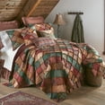 thumbnail image 4 of Donna Sharp Campfire King Ragged Pieced Cotton Lodge Quilt, 4 of 6