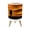 Color 2, variant on Small Trash Can with Lid Spanish Moss Savannah Georgia 1.8 Gallon Dog Proof Trash Can Round Garbage Can Waste Bin Wastebasket for Bathroom Bedroom Living Room
