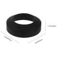 Toilet Tank To Bowl Gasket Replacement Toilet Dual Bowl Seal Cushion