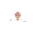 thumbnail image 2 of TIELUTT Up Valentine’s Card 3D Paper Bouquet Greeting Card with Note & Envelope Foldable Keepsake Card for Blank Note Cards for Kids Big Greeting Cards Small Envelopes with Cards Mini Cards Blank Wed, 2 of 4